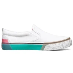 Sparked Low-Top-Sneaker Weiß
