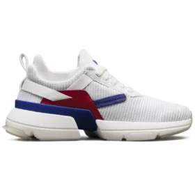 Split Schuhe Weiß/Blau/Rot