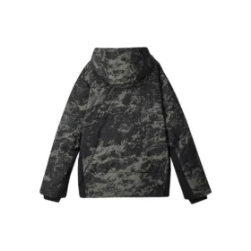 Sport Camo Warmjacke „Schwarz-Grün“