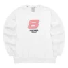 Sport-Crew-Sweatshirt „White Pink“