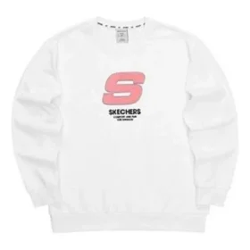 Sport-Crew-Sweatshirt „White Pink“ Sport-Crew-Sweatshirt „White Pink“