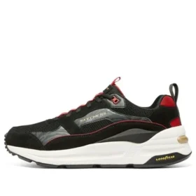 Sport-Freizeitschuhe „Schwarz Grau Rot“