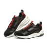 Sport-Freizeitschuhe „Schwarz Grau Rot“