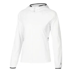 Sport-Jacke mit durchgehendem Reißverschluss „Weiß Schwarz“