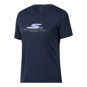 Sport-Kurzarm-T-Shirt „Navy“