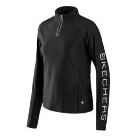 Sport-Langarm-T-Shirt „Schwarz“