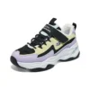 Sport-Laufschuhe „Purple Yellow Black“
