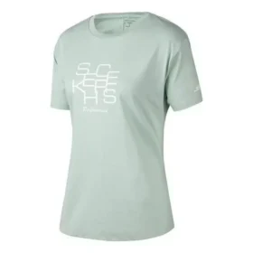 Sport-T-Shirt mit kurzen Ärmeln „Grün-Weiß“