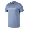 Sport-T-Shirt mit Logo-Print „Teal White“