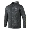 Sportjacke mit Kapuze „Black White“