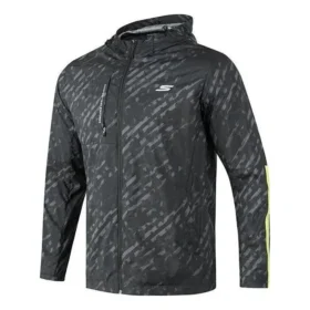 Sportjacke mit Kapuze „Black White“