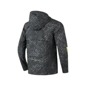 Sportjacke mit Kapuze „Black White“