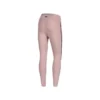 Sportliche gestrickte Fitness-Leggings „Schwarz-Rosa“