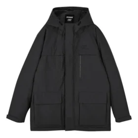 Sports Lifestyle Letter Printed Waterproof Daunenjacke „Black“