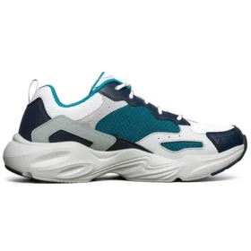 Stamina Airy Low-Top-Laufschuhe Weiß/Blau/Grün