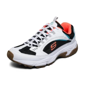 Stamina Laufschuhe Weiß/Schwarz/Orange