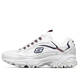Stamina Low-Top-Laufschuhe Weiß/Blau/Rot