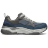 Staxed Sneaker Grau/Blau/Weiß