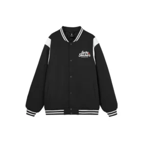 Steppjacke „Schwarz-Weiß“