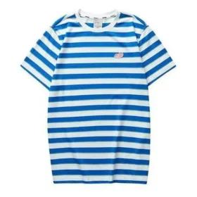 Streifen-T-Shirt „Blau Weiß“