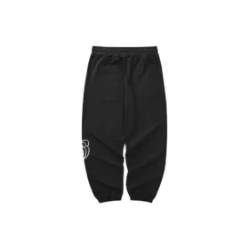 Strick-Jogginghose „Schwarz“