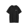 Strick-Print Kurzarm Paar-Style Schwarz