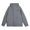 Stroll-Serie einfarbige Freizeit-Daunenjacke „Grau“