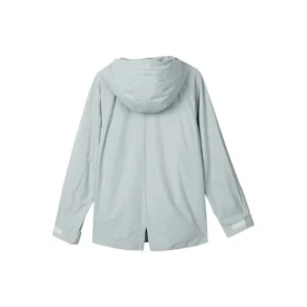 Stroll Series Logo Casual gewebte Kapuzenjacke „Grey“