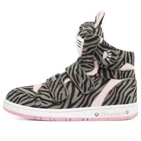 Sugarcanes Schuhe „Grey Black Pink“