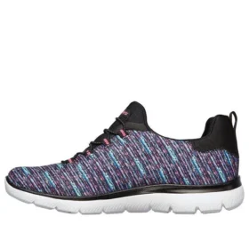 Summits Low-Top-Laufschuhe Schwarz/Lila