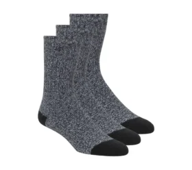 Superweiche Stiefel-Crew-Socken – 3er-Pack