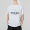 T-Shirt mit Logo-Aufdruck „Weiß Blau Schwarz“