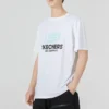T-Shirt mit Logo-Aufdruck „Weiß Blau Schwarz“