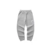 Taillierte Sport-Fleecehose „Black Grey“