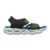 Thermo Splash Slipper Sport Light-Up Sandalen „Black Blue“