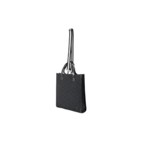 Tote-Bag mit Logo und verstellbarem Schulterriemen „Schwarz“
