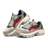 Trekson Low-Top Braun/Rot/Blau