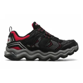 Turbowave Rutschfeste, strapazierfähige Low-Top-Sportschuhe Schwarz Rot