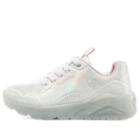 Uno-Eisschuhe „White Pink“