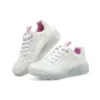Uno-Eisschuhe „White Pink“