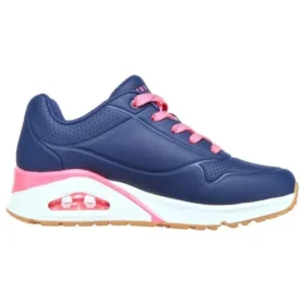 Uno Highlines Low-Top Blau/Rosa