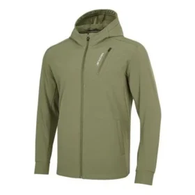 Verdickte, gewebte Windjacke „Olivgrün“