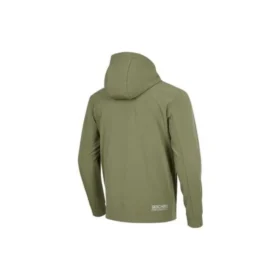 Verdickte, gewebte Windjacke „Olivgrün“