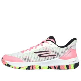 Viper Court Pro Sneaker „Weiß Rosa Schwarz“