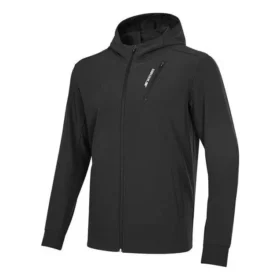 Warme, locker sitzende Jacke mit Aufdruck „Schwarz Blau Grün“