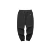 Warme, taillierte Sporthose mit Fleecefutter und Schriftzug „Black Grey“