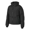 Warme, Waterproof kurze Daunenjacke „Schwarz“