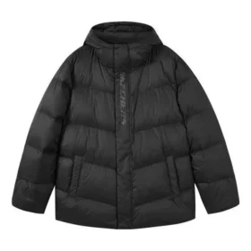 Waterproof Daunenjacke mit Kapuze „Schwarz“