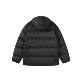 Waterproof Daunenjacke mit Kapuze „Schwarz“