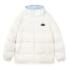 Wendbare Freizeit-Daunenjacke mit Kapuze „White Blue“